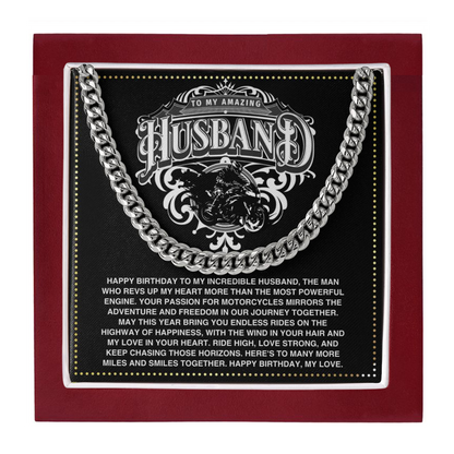 JGF Jewelry Gifts for Family Husband Birthday Gifts For Motorcycle Riders