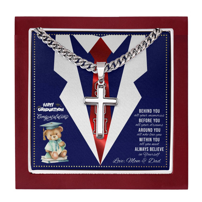 JGF Jewelry Gifts for Family Son PhD Graduation Gifts For Him