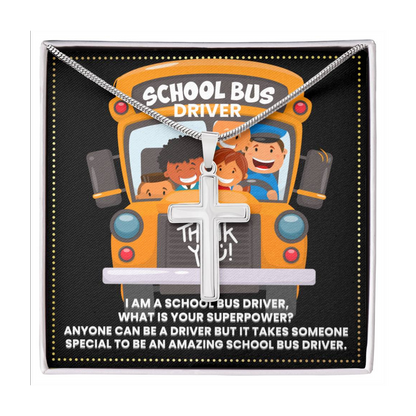 JGF Jewelry Gifts for Family School Bus Driver Gifts Appreciation Gifts For Men and Women