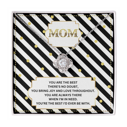 JGF Jewelry Gifts for Family My Mommy I Love You Mom Necklace From Son And Daughter