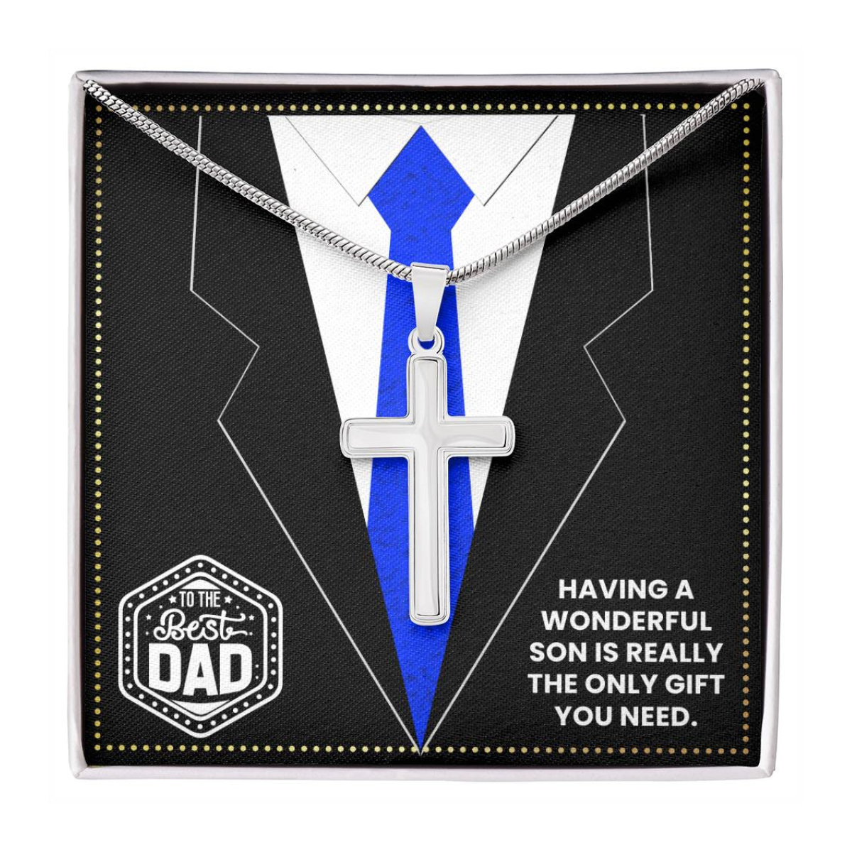 JGF Jewelry Gifts for Family Engineer Dad Gifts 30 Years Old From Son