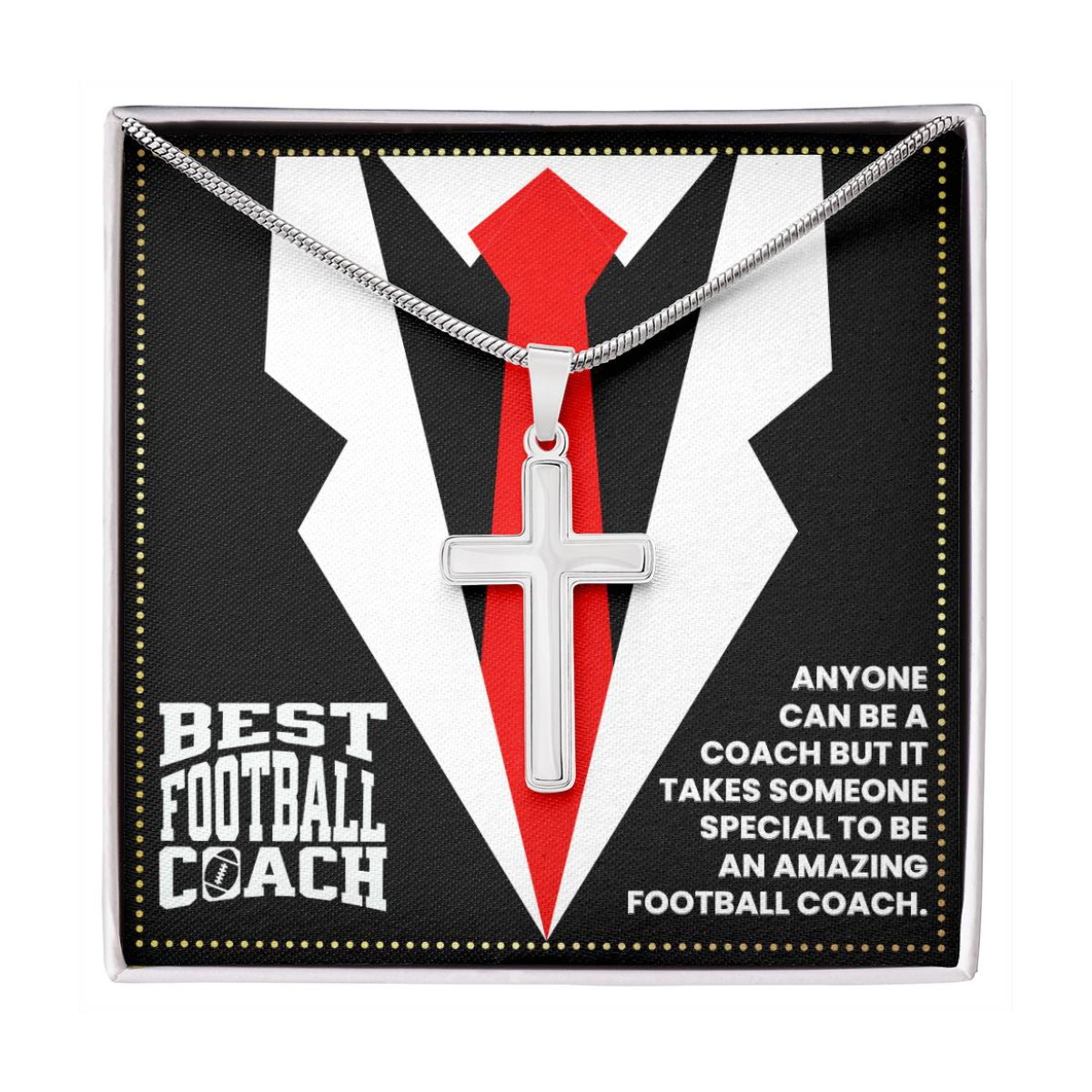 JGF Jewelry Gifts for Family Head Football Coach Gifts For Men