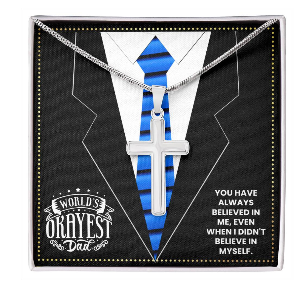 JGF Jewelry Gifts for Family Happy Birthday Daddy Gifts From Kids