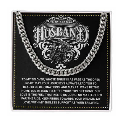 JGF Jewelry Gifts for Family Motorbike Husband Gifts 40th Birthday For Him