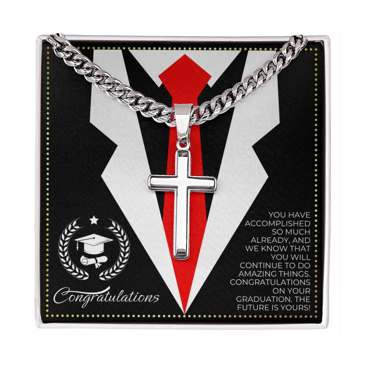 JGF Jewelry Gifts for Family College Graduation Gifts For Male Men