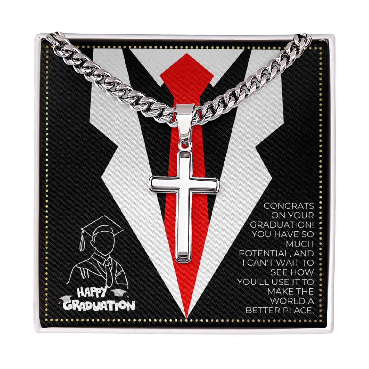 JGF Jewelry Gifts for Family Graduation Gifts for Senior Male Teachers 2024