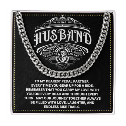 JGF Jewelry Gifts for Family Bicycle Husband Gifts 50th Birthday For Him