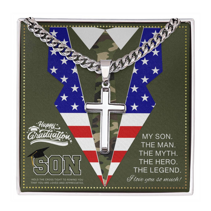 JGF Jewelry Gifts for Family Army Graduation Gifts For My Son 2024