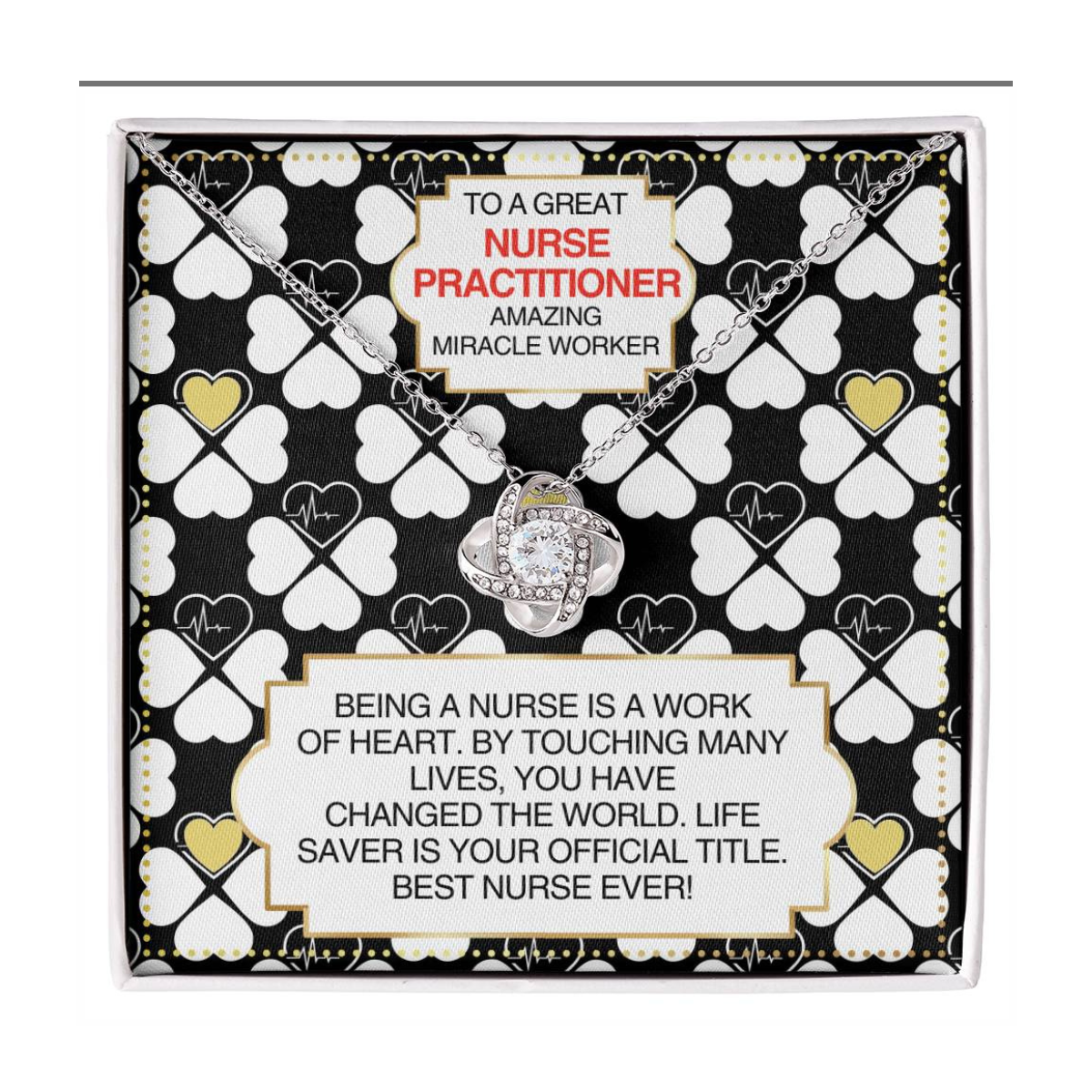 JGF Jewelry Gifts for Family Psych Mental Health Nurse Practitioner Gifts