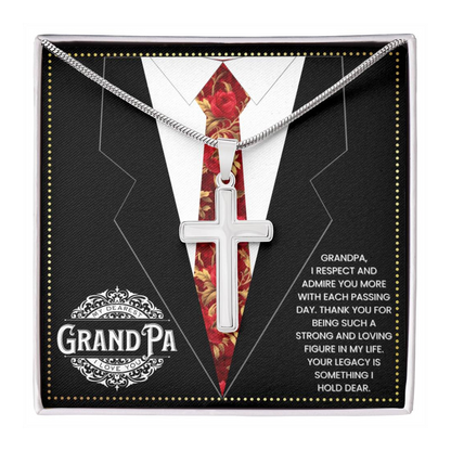 JGF Jewelry Gifts for Family Grandpa Happy 80th Birthday Card From Child