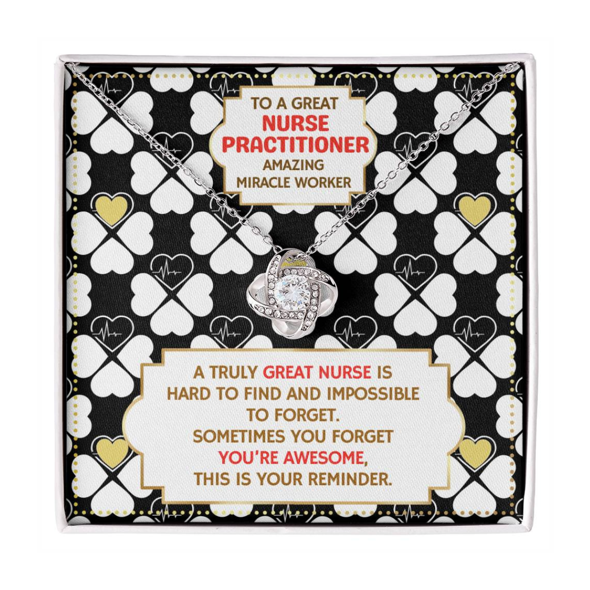 JGF Jewelry Gifts for Family Psychiatric Mental Health Nurse Practitioner Gifts