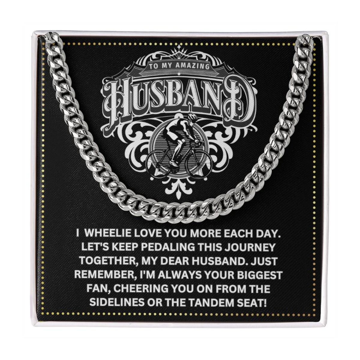 JGF Jewelry Gifts for Family Bicycle Gifts For Husband For Men