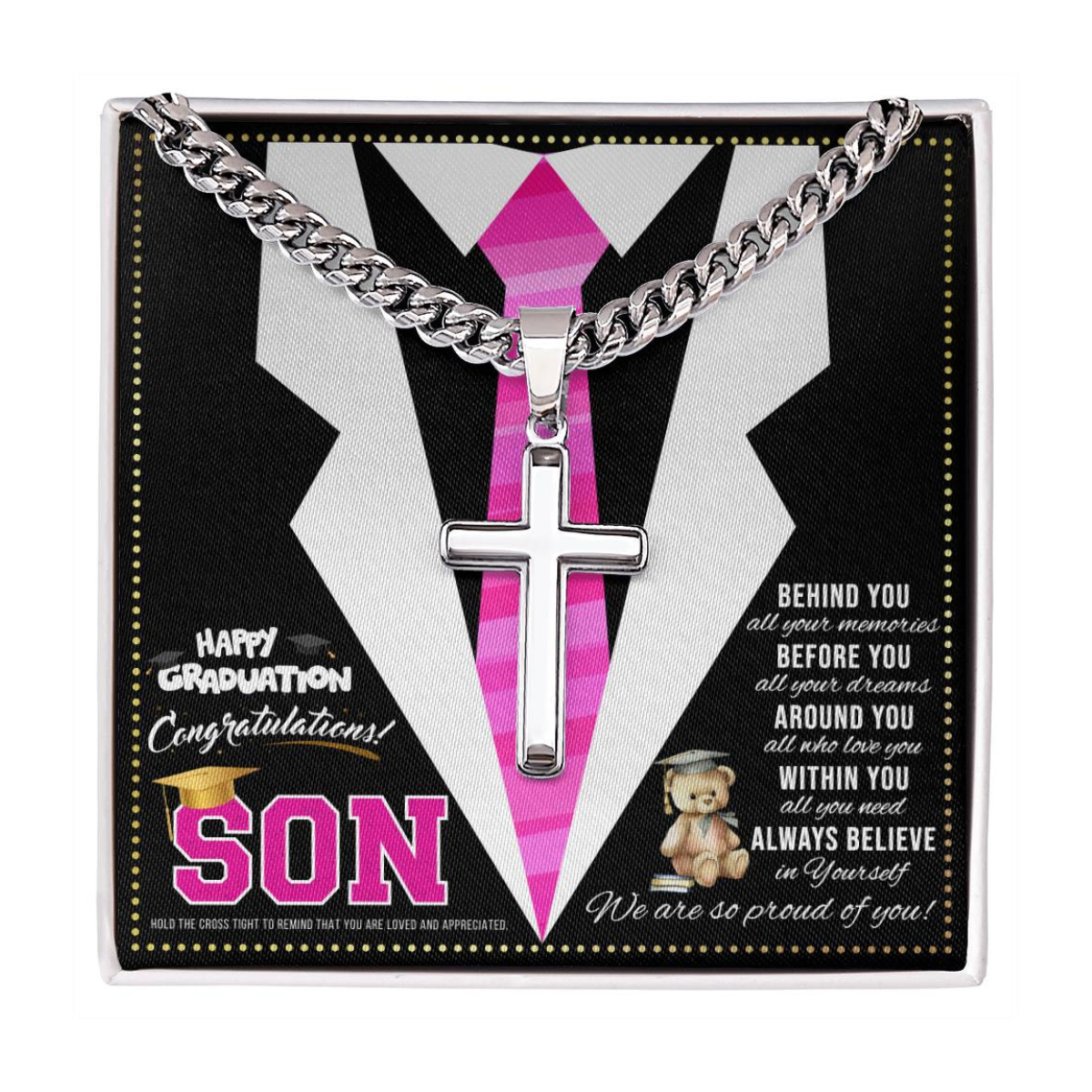 JGF Jewelry Gifts for Family Graduation Gifts For Him Necklace