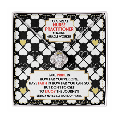 JGF Jewelry Gifts for Family Nurse Practitioner Thank You Gifts For Women