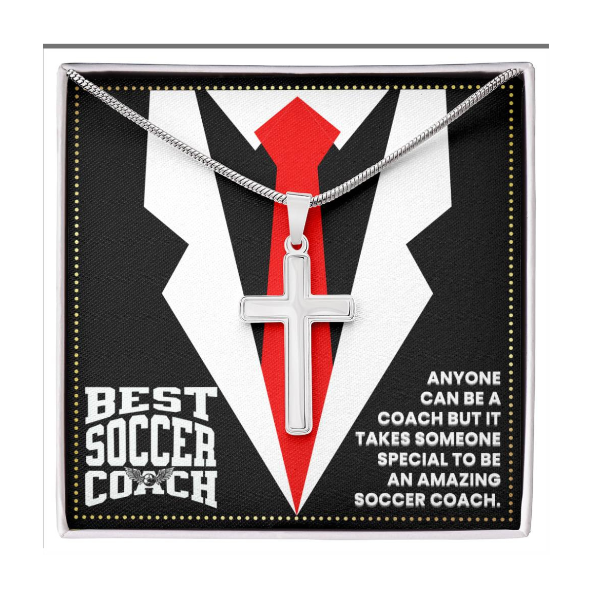 JGF Jewelry Gifts for Family Soccer Coach Gifts For Men