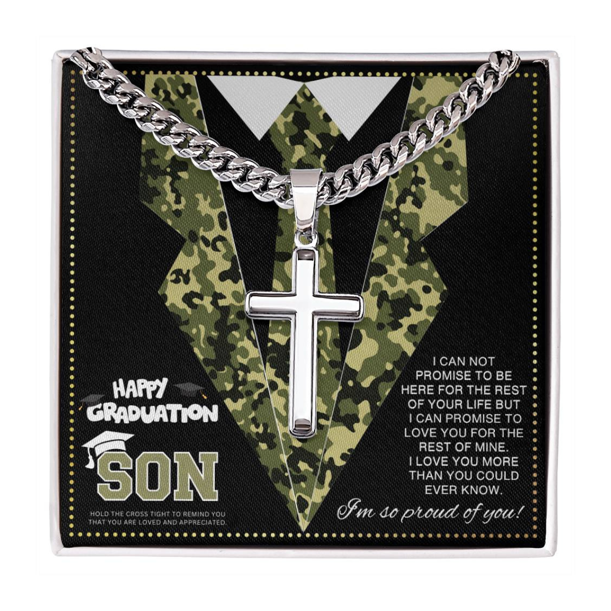 JGF Jewelry Gifts for Family Air Force For Men in Military as Graduation Gifts