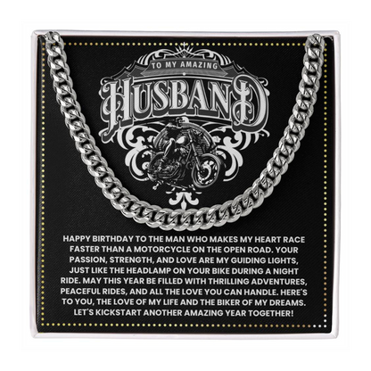 JGF Jewelry Gifts for Family Motorbike Husband Gifts 50 Years Old For Him