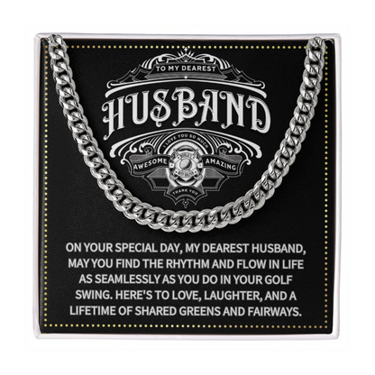 JGF Jewelry Gifts for Family Husband Golf Gifts 50th Birthday Gift Ideas