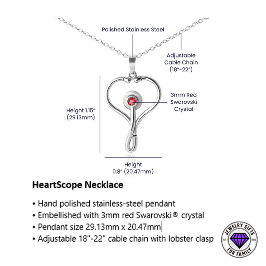 JGF Jewelry Gifts For Family Gifts For Daughter Who Is A Nurse Practitioner