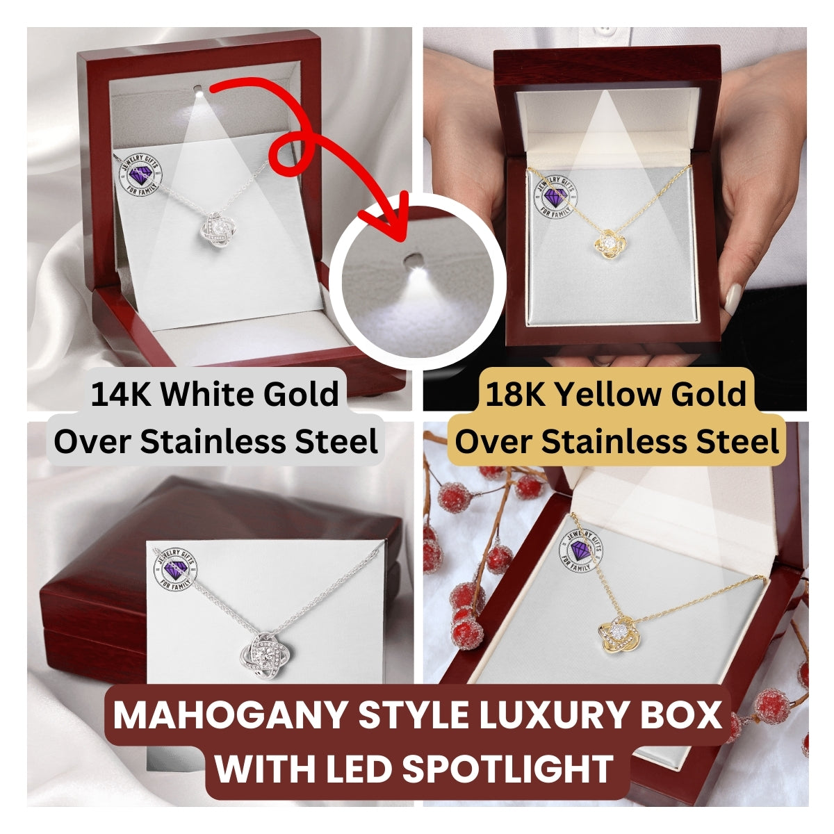 JGF Jewelry Gifts for Family Granddaughter Necklace From Grandpa Happy 15th Birthday Card Gifts For Teen Girls