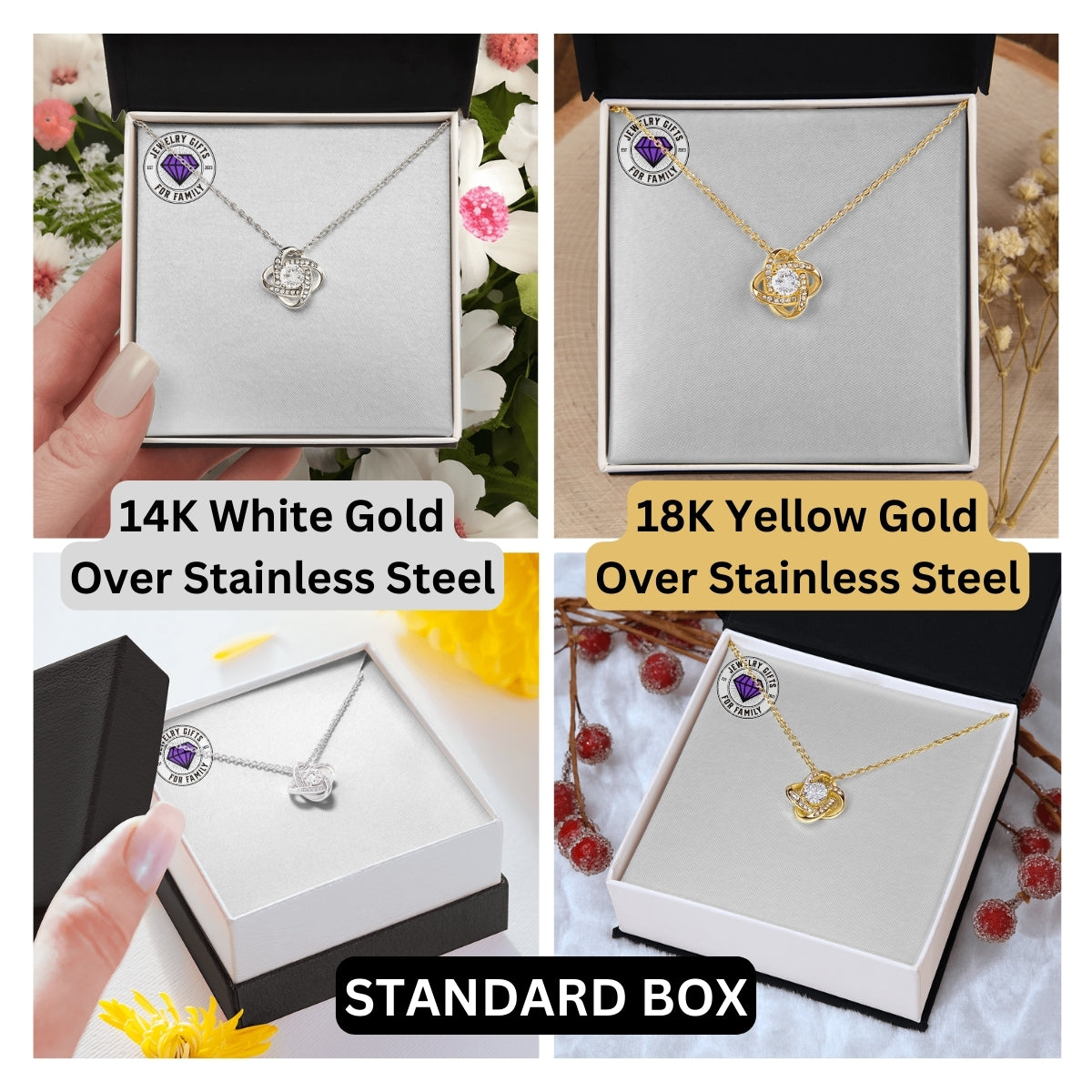 JGF Jewelry Gifts for Family Granddaughter Necklace From Grandpa Happy 15th Birthday Card Gifts For Teen Girls