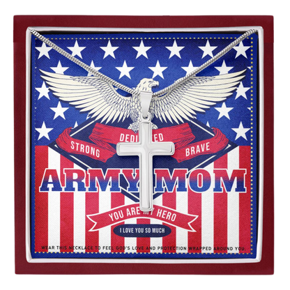 1 JGF Jewelry Gifts For Family Army Mom Gifts For Women USA Flag