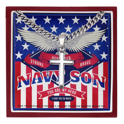 10 JGF Jewelry Gifts for Family US Navy Son Gifts For Men