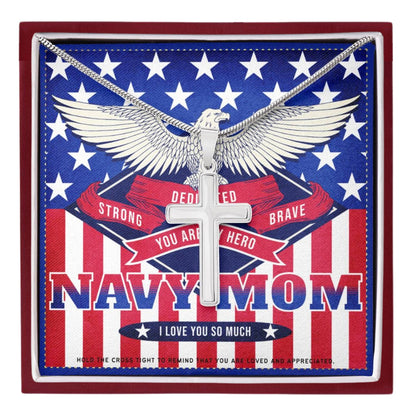 2 JGF Jewelry Gifts For Family US Flag Navy Mom Gifts For Women