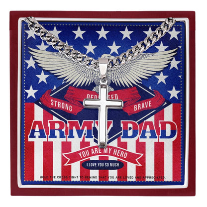 3 JGF Jewelry Gifts for Family US Army Veteran Dad Gifts For Men