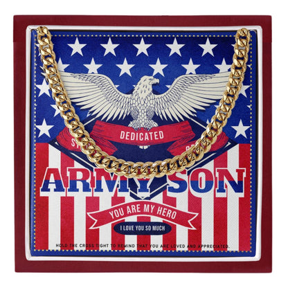18 JGF Jewelry Gifts for Family US Army Son Gifts From Mom