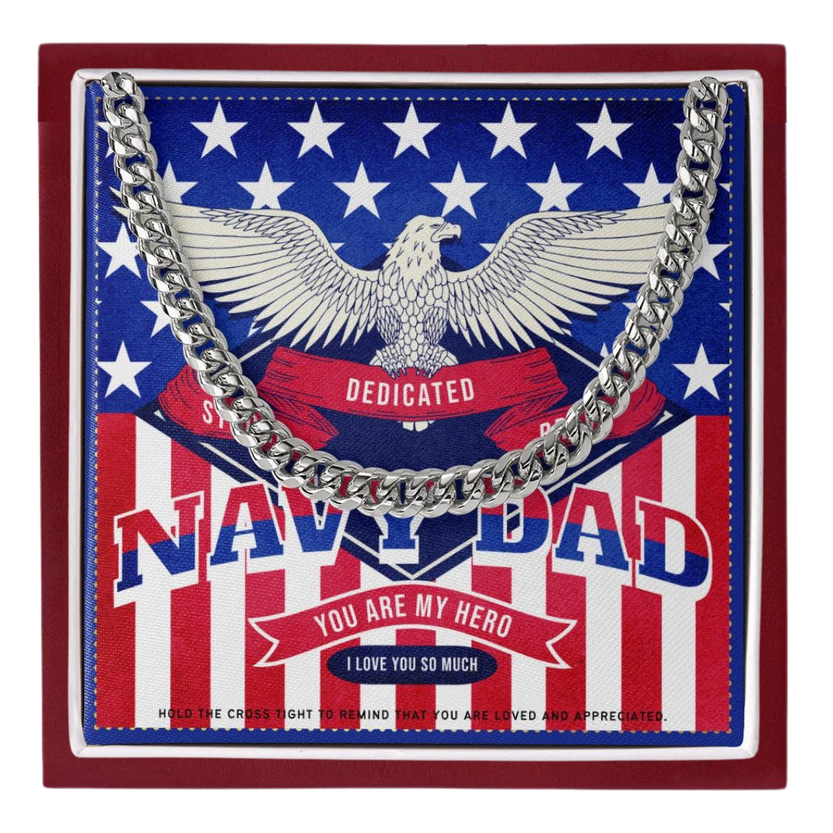 24 JGF Jewelry Gifts for Family Navy Military For Dad Gifts