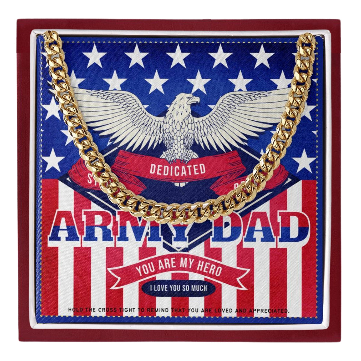 15 JGF Jewelry Gifts for Family US Army Soldier Dad Gifts For Men