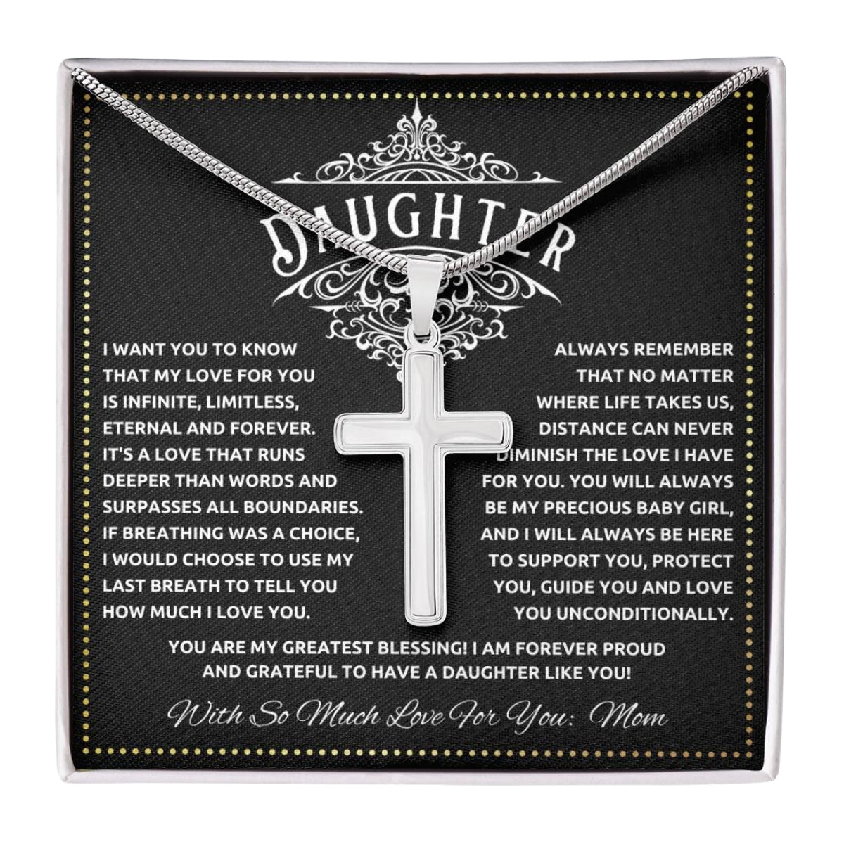 JGF Jewelry Gifts for Family Unique Birthday Card Gifts For Daughter Adult From Mom