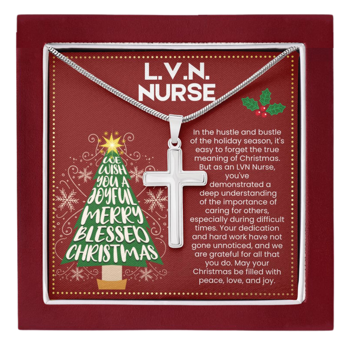JGF Jewelry Gifts for Family  Christmas Gifts for LVN Nurses