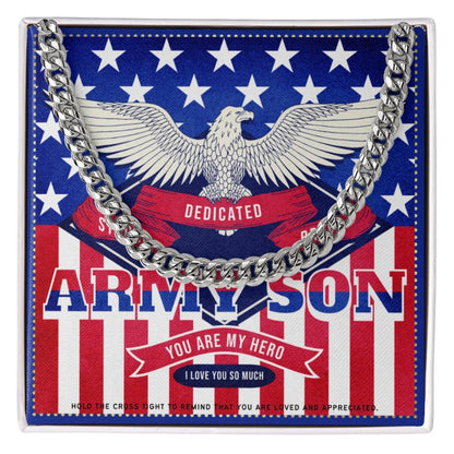 18 JGF Jewelry Gifts for Family US Army Son Gifts From Mom