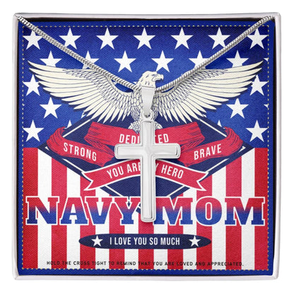 2 JGF Jewelry Gifts For Family US Flag Navy Mom Gifts For Women