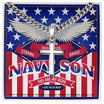 10 JGF Jewelry Gifts for Family US Navy Son Gifts For Men