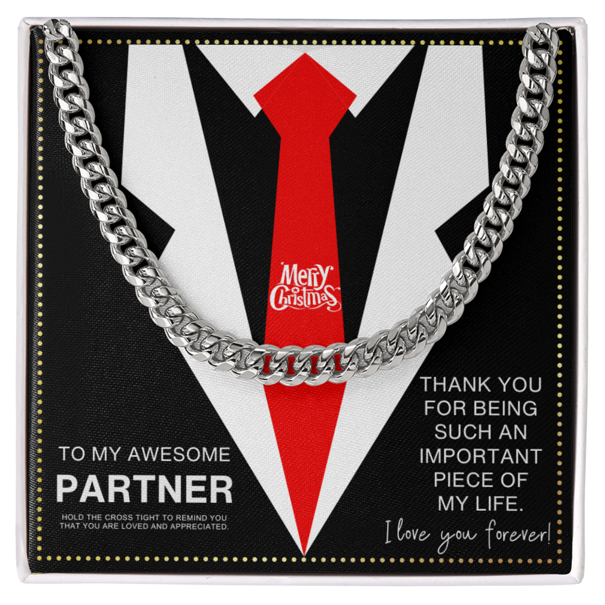 JGF Jewelry Gifts for Family Christmas Card for Partner Presents Unique Gifts For Men In Their 40s