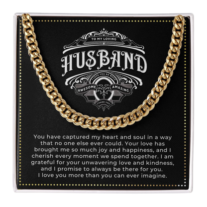 JGF Jewelry Gifts for Family | Stainless Steel Necklace For Men Cuban Link Chain