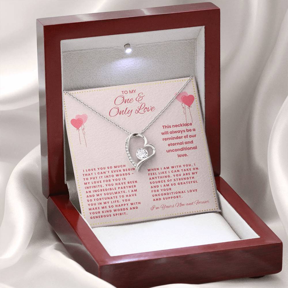 JGF Jewelry Gifts for Family To My Wife Necklace From Husband on Valentine's Day