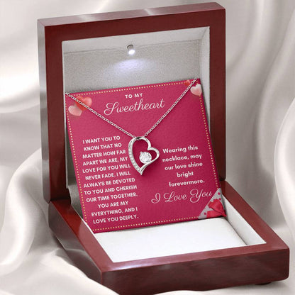 JGF Jewelry Gifts for Family Gift For Long Distance Wife