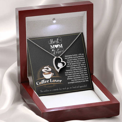 JGF Jewelry Gifts for Family Mom Birthday Gifts From Daughter Coffee I Love You Mom
