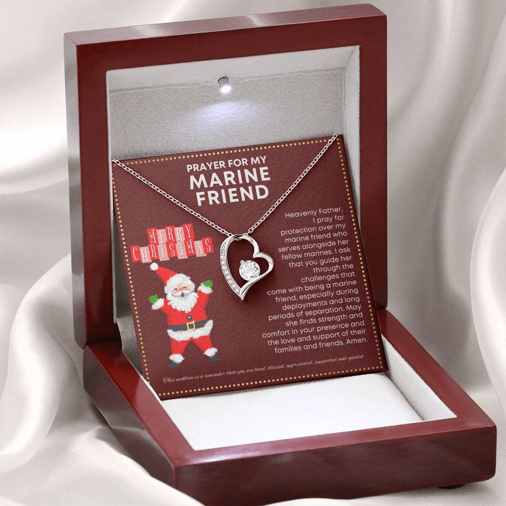 JGF Jewelry Gifts for Family US Marine Corps Gifts For Women Friend Necklace