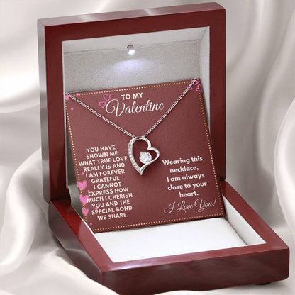 JGF Jewelry Gifts for Family Will You Be My Valentine Card For My Soulmate