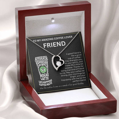 JGF Jewelry Gifts for Family Coffee Is My BFF Friend Bestie Lover for Women Friendship