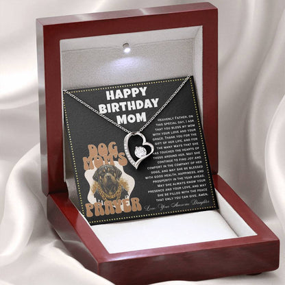 JGF Jewelry Gifts for Family Dog Paw Lover Mom For Mommy's Birthday