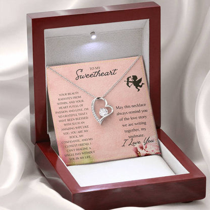 JGF Jewelry Gifts for Family Will You Be My Valentine Card For Wife