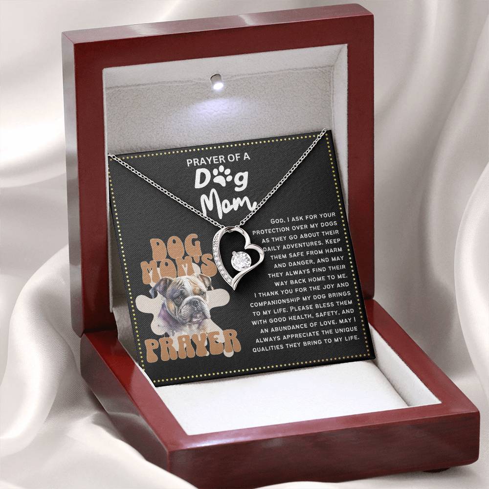 JGF Jewelry Gifts for Family Prayer for Dog Lover Mom Necklace for Women