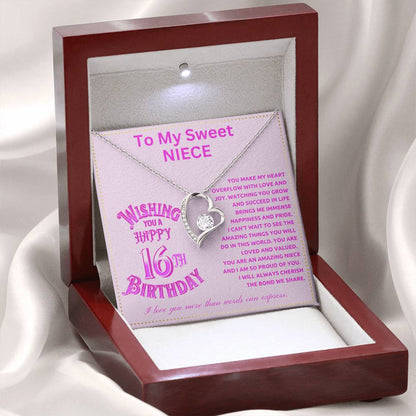 JGF Jewelry Gifts for Family Niece 16th Birthday From Aunt For Teen Girls