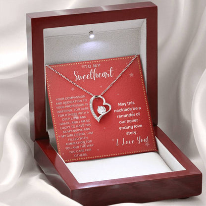 JGF Jewelry Gifts for Family Valentine's Day Card For My Wife